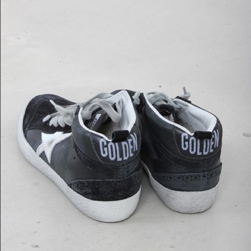 Golden Goose Mid Star 🦄 Black/White 36 🖤 - Picture 4 of 12
